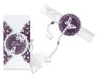 Ursus PAPER DOILIES STARLIGHT 200G 8ST.4GR.SCHMETTL.VIOL