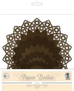 Ursus PAPER DOILIES STARLIGHT 200G 8ST.4GR.ORIENT D-BR.