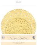 Ursus PAPER DOILIES STARLIGHT 200G 8ST.4GR.STERNE GOLD