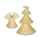 Ursus PAPER DOILIES STARLIGHT 200G 8ST.4GR.STERNE GOLD