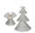 Ursus PAPER DOILIES STARLIGHT 200G 8ST.4GR.STERNE SILBER