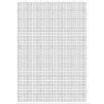 Ursus STICKKARTON 23x33CM,10BL.WEISS