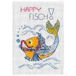 Ursus STICKKARTON 23x33CM,10BL.WEISS