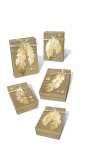 Ursus GESCHENKBOXEN-SET "FEDERN" CREME/GOLD