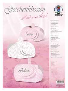 Ursus GESCHENKBOX HOCHZEIT "ROSE"