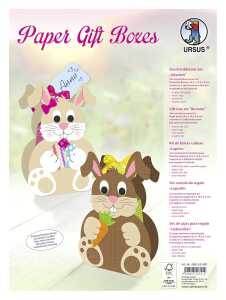 Ursus PAPER GIFT BOXES "HÄSCHEN"
