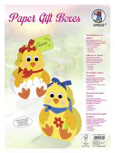 Ursus PAPER GIFT BOXES "KÜKEN" 4008525227229
