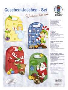 Ursus GESCHENKTASCHEN-SET "WEIHNACHTSZEIT"