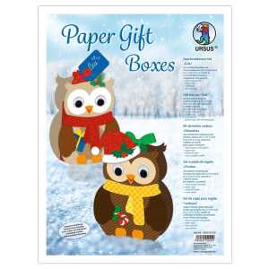 Ursus PAPER GIFT BOXES "EULE" 4008525177364