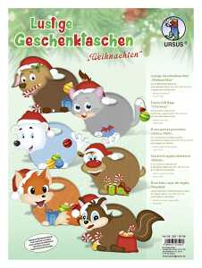 Ursus LUSTIGE GESCHENKTASCHEN "WEIHNACHTEN"