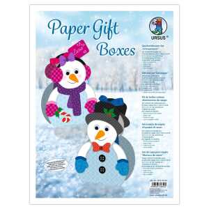 Ursus PAPER GIFT BOXES "SCHNEEMANN"
