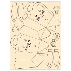 Ursus MINI-TASCHEN "HASE" 4008525238140