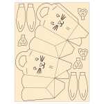 Ursus MINI-TASCHEN "HASE" 4008525238140