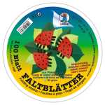 Ursus INTENS.FALTBL.18CM,RUND,100BL.10F.SORTIERT