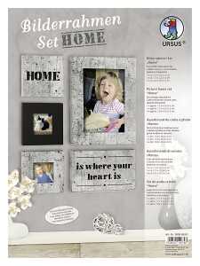Ursus BILDERRAHMENSET "HOME" 6 BLATT