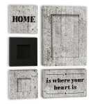 Ursus BILDERRAHMENSET "HOME" 6 BLATT