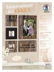 Ursus BILDERRAHMENSET "FAMILY" 6 BLATT