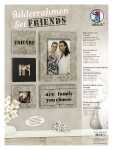 Ursus BILDERRAHMENSET "FRIENDS" 6 BLATT