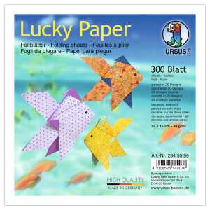 Ursus FALTBL."LUCKY PAPER"80G.15x15CM,20D.300B.