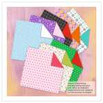 Ursus FALTBL."HAPPY PAPER"80G.15x15CM,8D.300B.