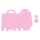 Ursus GESCHENKTASCHEN 300G.4ST.4FB.SORT. "PASTELL"