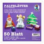 Ursus ALU-FALTBL.15x15CM,50BL.10F.SORTIERT