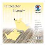Ursus INTENS.FALTBL.UNI 20x20CM,100BL.HELLGELB