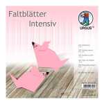 Ursus INTENS.FALTBL.UNI 20x20CM,100BL.ROSA