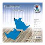 Ursus INTENS.FALTBL.UNI 20x20CM,100BL.DUNKELBLAU