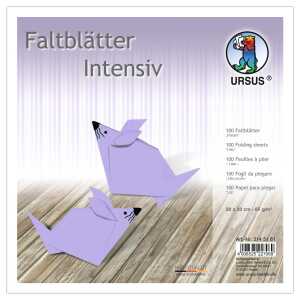 Ursus INTENS.FALTBL.UNI 20x20CM,100BL.FLIEDER