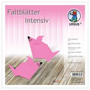 Ursus INTENS.FALTBL.UNI 20x20CM,100BL.PINK