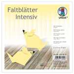 Ursus INTENS.FALTBL.UNI 15x15CM,100BL.HELLGELB