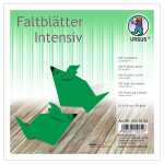 Ursus INTENS.FALTBL.UNI 15x15CM,100BL.DUNKELGRÜN