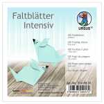 Ursus INTENS.FALTBL.UNI 10x10CM,100BL.HELLBLAU