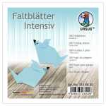 Ursus INTENS.FALTBL.UNI 10x10CM,100BL.AZURBLAU