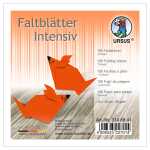 Ursus INTENS.FALTBL.UNI 10x10CM,100BL.ORANGE