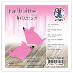 Ursus INTENS.FALTBL.UNI 10x10CM,100BL.PINK