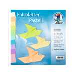 Ursus TONP.FALTBL.PASTELLF.20x20CM,100BL.10F.SORTIERT