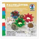 Ursus STERNCHEN-FALTBL.20x20CM,100BL.SORTIERT