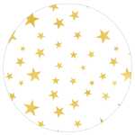 Ursus STERNCHEN-FALTBL.15CM RUND,100BL.SORTIERT