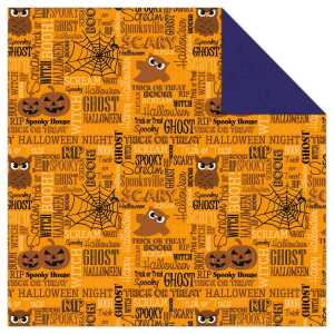 Ursus FALTBL."HALLOWEEN" 80G.10x10CM, 120BL,10 MOT.