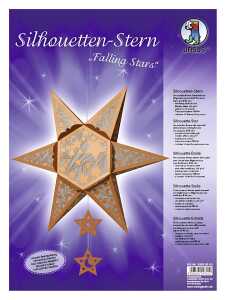 Ursus SILHOUETTEN-STERN "FALLING STARS"220G. KUPFER