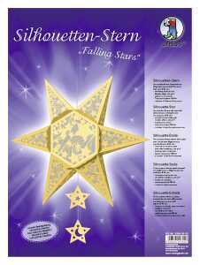 Ursus SILHOUETTEN-STERN "FALLING STARS" 220G. GOLD
