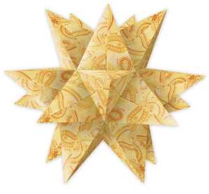 Ursus AURELIO STERN PAISLY.115G.14,8x14,8CM,GELB