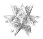 Ursus AURELIO STERN NOTEN "SCHWARZ"115G.20x20CM