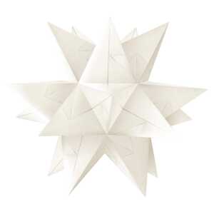 Ursus AURELIO STERN "STARLIGHT"HOCHWEIß 19,8x19,8CM