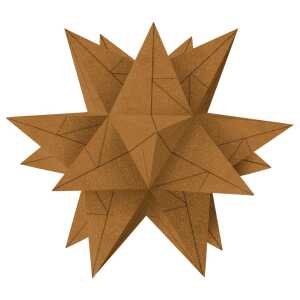 Ursus AURELIO STERN"STARLIGHT" KUPFER MATT 15x15CM