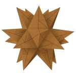 Ursus AURELIO STERN"STARLIGHT" KUPFER MATT 15x15CM