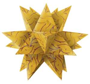 Ursus AURELIO STERN "BAROCK" GOLD 115G.14,8x14,8CM