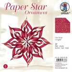 Ursus PAPER STAR ORNAMENT SET 1 110G.15x15CM 32BL.